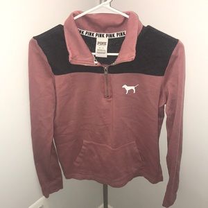 pink vs quarter zip